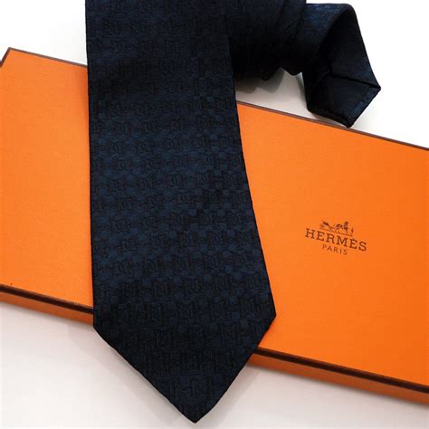 hermes tie black|hermes ties clearance.